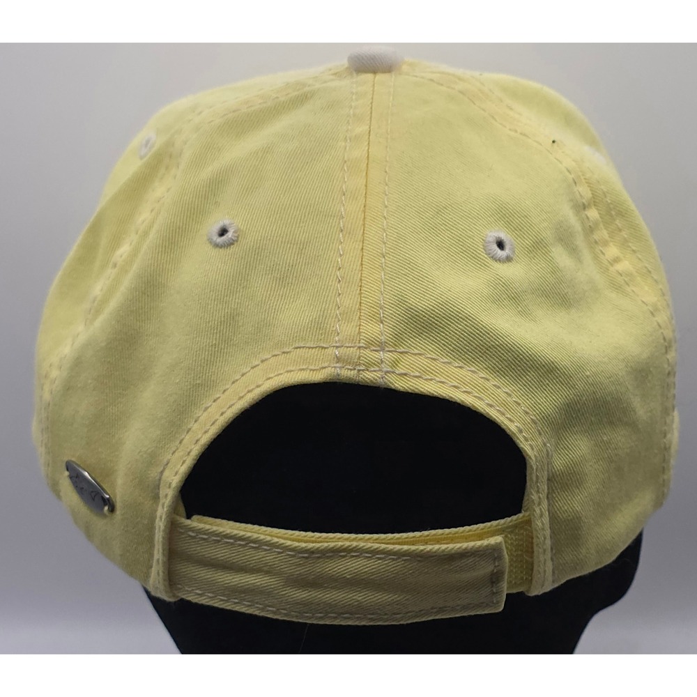 Greg Norman Golf Hat Strapback Yellow Shark PGA Cap - Picture 4 of 9